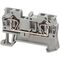 Spring Terminal Feed Through | Spring Clamp Technology | DIN Rail Mount | Blue | @Pack of 1 | by Clipsal