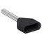 Insulated Double Cable End Medium Size 1 | High Dielectric Strength | Durable Construction | Enhanced Electrical Safety | @Pack of 1 | by Clipsal