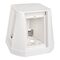 535 White Power Tower | 4 x 10A Sockets | Portable & Freestanding | by Clipsal