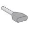 Insulated Double Cable End Medium Size 2 | Durable Construction | Enhanced Electrical Safety | by Clipsal