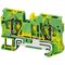 Spring Terminal Protective Earth Block | 800V Rated | Tool-Free Wiring | Compact Design | by Clipsal