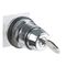30mm Key Selector Switch 3-POS | IP66 Rated | Metal Construction | Key Removable in All Positions | @Pack of 1 | by Clipsal