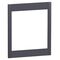 Escutcheon With TRIP Unit | High-Impact Plastic | Grey Finish | @Pack of 1 | by Clipsal