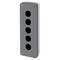 5 P.B Empty Control Box | IP66 Rated | Durable Polycarbonate | Surface Mount | @Pack of 1 | by Clipsal
