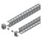 Universal DIN Rails 600mm | Galvanized Steel | Pre-Punched Holes | by Clipsal