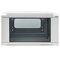 Wall Cabinet 6RU | Swing Frame Design | Lockable Front Door | Ventilated Panels | @Pack of 1 | by Clipsal