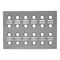 24 Gang Switch Panel | Stainless Steel | Clearly Labelled Positions | Flush or Surface Mount | @Pack of 1 | by Clipsal