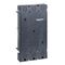 PLATINE Compact NSX 400-630 3P Mounting Plate | High-Strength Steel | Corrosion-Resistant Coating | by Clipsal
