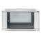 Wall Cabinet 6RU 600x500 | Lockable Glass Door | Ventilated Design | Powder-Coated Steel | @Pack of 1 | by Clipsal