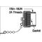 SEALING CAP MINI-CTRL PWR STAINLESS EXTERNAL THREAD