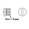 SEALING CAP DC-MICRO PWR PLASTIC EXTERNAL THREAD