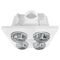 MAGMA DC 4L HEAT FAN & LIGHT - WHITE