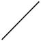 FAN EXTENSION ROD - 1800MM W/LOOM - MATT BLACK
