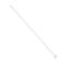 FAN EXTENSION ROD - 900MM WITH LOOM -WHITE