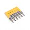 CENTRE JUMPER SCREWLESS FOR 1492L4 VARIETIES YELLOW 5P