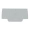 PUSH-IN TERM END BARRIER FOR 1492 P2Q GREY
