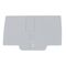PUSH-IN TERM END BARRIER FOR 1492 P6T GREY