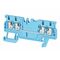 PUSH-IN TERM 1.5mm 1 LVL 4 CONN RED