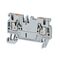 PUSH-IN TERM 2.5mm 1 LVL 2 CONN GREY