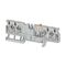 PUSH-IN TERM 2.5mm 1 LVL KNIFE DISC 4 CONN BLUE