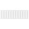 MARKER CARD SNAP-IN 3 x 5mm HORIZONTAL 100 TAGS 1-100