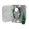 FTTH Wall Outlet 2 Port SC Duplex LC Quad Unloaded High-Impact ABS Repelec
