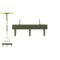 Manual Lawn Aerator Heavy-Duty Steel Frame Ergonomic Grip Repelec