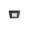 Airbus 200 Square Fascia 10W LED Matte Black Ventair