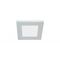 Airbus 250 Square Fascia 14W LED Low Sheen White Ventair