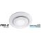 Round Fascia 14W Tri Colour LED to Suit Airbus 250 White Ventair