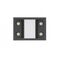 Manrose Capri 3-in-1 Heater Exhaust Light Matte Black Ventair