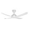 DC Ceiling Fan 1300mm 4 Blade Low Profile 3 Speed White Ventair