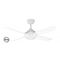 Spinika 1300mm 4 Blade Ceiling Fan LED Satin White Ventair