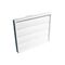 125mm Standard Gravity Shutter Grille White Ventair