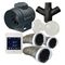 Heat Transfer Kit 3 Room Inline Fan Branch Take Off White Ventair