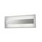 Wall Light 10W Rectangular Satin Chrome 3000K 614lm CLA Lighting