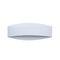 Wall Light Up/Down 6W Curved Matt White 3000K 468lm CLA Lighting