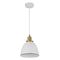 Pendant Light ES White Ellipse 205mm x 235mm CLA Lighting