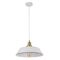 Pendant Light ES White Angled Dome 360mm CLA Lighting