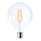 LED Globe ES G125 Filament 8W 2700K Clear Dimmable CLA Lighting