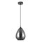 Pendant Light ES Smoke Glass Oval Raindrop 200mm CLA Lighting