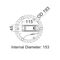 LED Circular Conversion Kit 12W Tri-Colour 193mm CLA Lighting