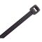 Polypropylene Cable Tie 370x4.8mm Black Pack of 100 Cabac
