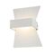 Wall Light Up/Down 6W Bow Matt White 3000K 254lm CLA Lighting