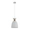 Pendant Light ES Bell Iron Brass Matt Black 220mm CLA Lighting