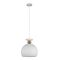 Pendant ES Wine Glass Iron Brass Matt Black 250mm CLA Lighting