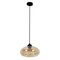 Pendant Light ES Smoked Glass Oval 275mm CLA Lighting