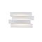 Wall Light 5W Rect Up/Down White Tri-Colour 265lm CLA Lighting
