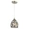 Pendant ES Champagne Dimpled Glass Ellipse 146mm CLA Lighting