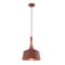 Pendant Light ES Dome Rustic Brown Travertine 550mm CLA Lighting